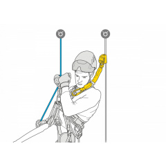 Самостраховка Petzl Asap'sorber Int 20cm (1052-L071AA00) Тячів