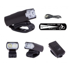 Велосипедный фонарь велофара аккумуляторный WDW WD 423 Black Кушугум