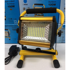 Фонарь прожектор Led W808 100W SMD USB 6x18650 4 режима Хмільник