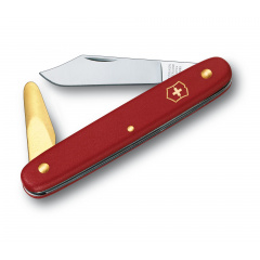 Садовый нож Victorinox Budding 2 100 мм в блистере красный (3.9110.B1) Ладан