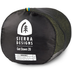 Спальник Sierra Designs Get Down 550F 20 Regular Зеленый Тернопіль
