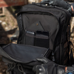 Тактический рюкзак M-TAC Assault 40L Черный 52x29x28 Якимівка