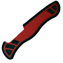 Накладка на нож Victorinox 111мм задняя H Черный/Красный (1049-VxC8330.C2) Нововолинськ