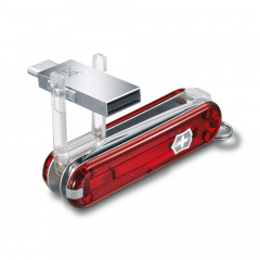 Швейцарский нож Victorinox Work 58 мм 8 функций USB флешка 32 Гб Красный (4.6235.TG32B1) Ковель