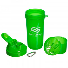 Шейкер 2-х камерный для спортивного питания SMART SHAKER SLIM FI-5054 Салатовый Одесса