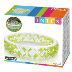 Детский надувной бассейн Intex 57182 «Колесо», 229 х 56 см (hub_dvgqx2) Ровно