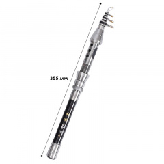 Удочка телескопическая LEO 27593 1,5 м (6909-59238) Дзензелівка