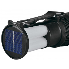 Фонарь кемпинговый Yajia YJ2881T с солнечной панелью Black (3_01826) Курінь