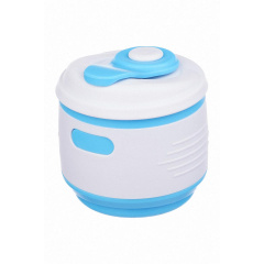 Складной силиконовый стакан с крышкой Tonna Barrel SKY Новомосковськ