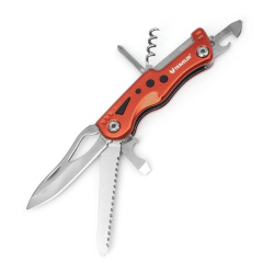Швейцарский Многофункциональный Нож Traveler Ms001G Red Братське