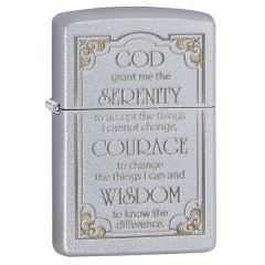 Зажигалка Zippo SERENITY PRAYER (28458) Херсон