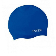 Шапочка для плавания Intex Синяя Сумы