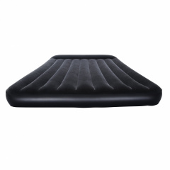 Надувной матрас Двухместный Bestway 67464 152 х 203 х 22 см с электронасосом Black (hub_o6v332) Дзензелевка