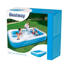 Детский надувной бассейн Bestway 54009 «Семейный», 305 х 183 х 56 см (hub_rbq4f1) Черкаси