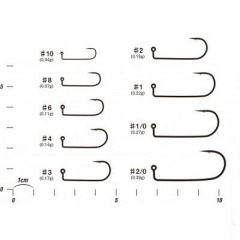 Крючок Decoy JIG12 Fine Wire #1/0 9 шт/уп (1013-1562.04.34) Червоноград
