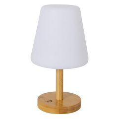 Ліхтар кемпінговий Bo-Camp Cambridge Rechargeable 200 Lumen Bamboo Бело-коричневый (5818792) Київ