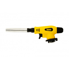 Горелка для газового баллона MASTERTOOL GM Фотон LONG пьезоподжиг Ø14 мм/1300°С удлиненное сопло (44-5042) Березне