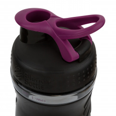 Шейкер спортивный бутылка BlenderBottle SportMixer 20oz/590ml Black/Plum Original Красноград