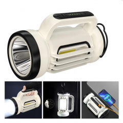 Кемпинговый фонарь Police CH-22023 LM COB Power bank Type-C 5 режимов Орехов