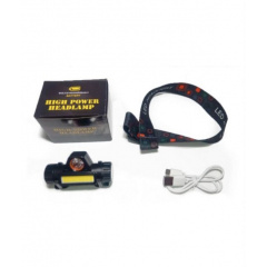Фонарь налобный -ручной HeadLight аккумуляторный + магнит WX8101 Бушеве