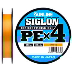 Шнур Sunline Siglon PE н4 150m #2.5/0.270mm 40lb/18.5kg Оранжевый (1013-1658.09.37) Киев
