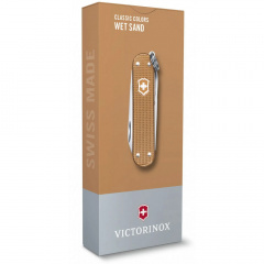 Нож-брелок Victorinox Classic SD Alox Colors Wet Sand 58 мм Коричневый (0.6221.255G) Ивано-Франковск