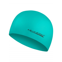 Шапка для плавания Aquaspeed MEGA 100-12 Зеленая (5908217635488) Акимовка