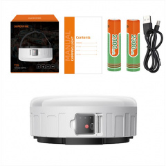 Фонарь для кемпинга аккумуляторный SuperFire T25 400 Lumen IP42 Королёво