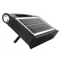Портативная система освещения CCLAMP CL-13 Фонарь с солнечной панелью + 2 LED лампы 4500 mAh (3_02830) Тернопіль