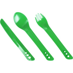 Набор столовых приборов Lifeventure Ellipse Cutlery Green (1012-75012) Дзензелевка