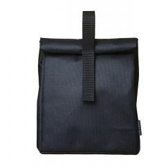 Термосумка lunch bag Ролтоп VS Thermal Eco Bag Черная Хмельницкий