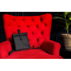 Термосумка lunch bag Ролтоп VS Thermal Eco Bag Черная Хмельницкий