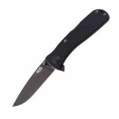 Нож SOG Twitch II Wood Handle Черный Ровно