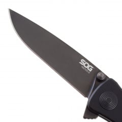 Нож SOG Twitch II Wood Handle Черный Ровно
