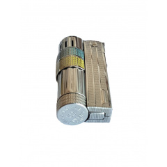 Бензиновая зажигалка IMCO Super Triplex Oil chrome yellow-blue Two Tone (IM1800083) Боярка