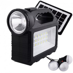 Многофункциональный LED фонарь GDTimes портативная станция с солнечной батареей GD-101 Ізюм