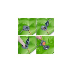 Коврик надувной Sea To Summit Air Sprung Comfort Light Insulated Mat Large Салатовый Киев