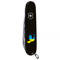 Складной нож Victorinox Climber Ukraine 91 мм 14 функций Голубь мира (1.3703.3_T1036u) Оріхів
