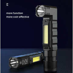 Фонарик многофунциональный аккумуляторный G19 SuperFire 200 Lumen IP31 Сарни