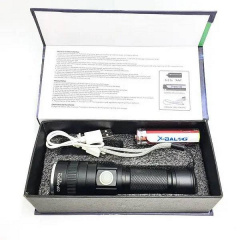 Фонарь ручной аккумуляторный X-BALOG BL-611-P50 Черный Мукачево