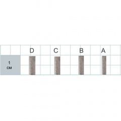 Трубка Gurza Oval Aluminum Tube C/20шт Якимівка