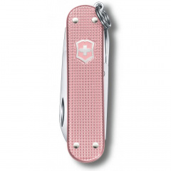 Нож-брелок Victorinox Classic SD Alox Colors Cotton Candy 58 мм, 5 функций, Розовый (0.6221.252G) Балаклея