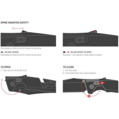 Нож SOG Flash AT Partially Serrated (1033-SOG 11-18-04-57) Киев