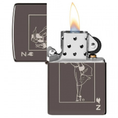 Зажигалка бензиновая Zippo 150 Windy Design Черная (49797) Вишгород