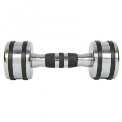 Гантель хромированная Record TA-8232-4 1x4кг Silver (SK001482) Бровары