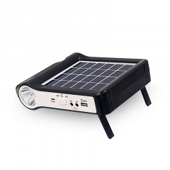 Портативная система освещения Easy Power EP-035 Фонарь с солнечной панелью + LED лампа 2400 mAh (3_03168) Курень