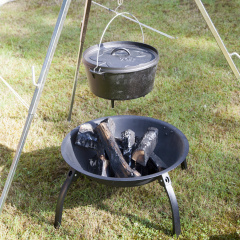Гриль угольный Bo-Camp Firebowl Harrow Black (8108500) Приморськ