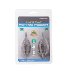 Hабiр годiвниць Flagman Flat feeder LARGE 2шт 70г+80г Хмельник