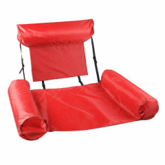 Надувное складное кресло-матрас UKC Inflatable 100 х 120 см Красный AN 30423843/1 Кушугум