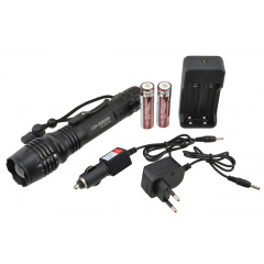 Тактический ручной фонарик RIAS BL-P08-P50 COP Black (3_01989) Косів